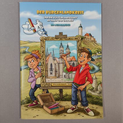 Ausmalbuch: Der Burgenlandkreis und die Kulturlandschaft an Saale und Unstrut