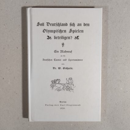 Buch: Soll Deutschland sich an den Olympischen spielen beteiligen