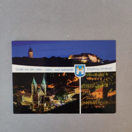 Ansichtskarte „Stadtansicht von Freyburg an der Unstrut“