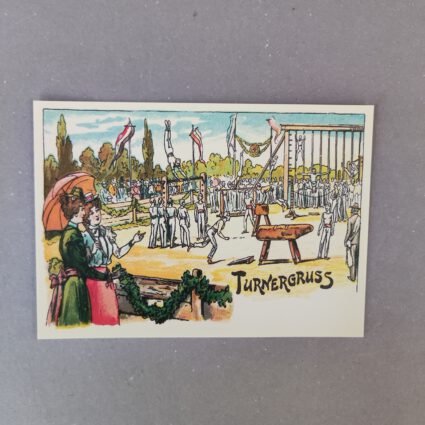 Historische Postkarte “Turnergruss”
